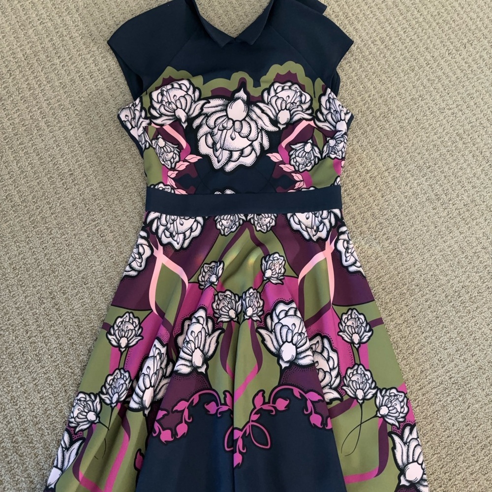 Ted Baker Multicolor Floral Dress